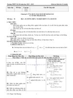 Giáo án giải tích 12 đầy đủ