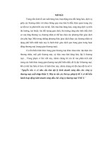 Đề tài hình thức giao dịch qua trung gian trong hoạt động thương mại (trung gian thương mại)