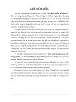 Tình hình sử dụng mạng viễn thông di động của sinh viên đại học ngoại thương