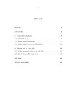 một số tính chất của lớp môđun nội xạ trực tiếp