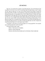 Tiểu luận các phương pháp kiểm soát lỗi trong công nghê DSC