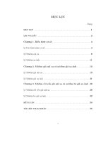 một số lớp mở rộng của môđun nội xạ và môđun xạ ảnh