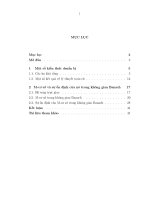 sự ổn định của m - cơ sở trong không gian banach