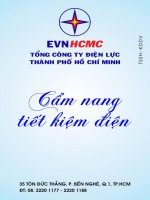 Cẩm nang tiết kiệm điện