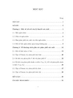 về khoảng cách giữa các phân phối xác suất