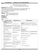 Giáo án toán hình học 12 (từ tiết 1 đến 15)