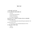 Đề tài vai trò của sở tư pháp trong việc phổ biến, tuyên truyền giáo dục pháp luật