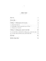 không gian với cơ sở yếu và không gian g-mêtric hoá dược