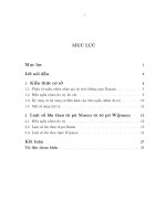 luật số lớn cho dãy các biến ngẫu nhiên đa trị theo tôpô mosco và tôpô wijsman