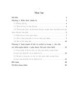 sự hội tụ của dãy các biến ngẫu nhiên m - phụ thuộc đôi một theo khối