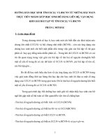 hướng dẫn học sinh tìm uscll và bscnn từ những bài toán thực tiễn nhằm giúp học sinh dễ dàng liên hệ vận dụng khi giải bài tập về tìm uscll và bscnn