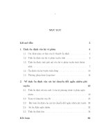 về tính ổn định của các hệ chuyển đổi ngẫu nhiên phi tuyến