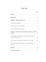 luật yếu số lớn cho mảng d - chiều các toán tử đo được