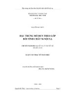 đặc trung mô đun theo lớp bởi tính chất m nội xạ