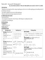 Giáo án toán hình học 12 (từ tiết 35 đến 45 )