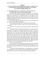 luận văn nâng cao khả năng cạnh tranh mặt hàng rau quả tổng công ty rau quả , nông sản Việt Nam