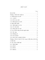 một số vấn đề về kỳ vọng có điều kiện và độc lập có điều kiện