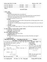 Giáo án giải tích 12 cơ bản HK2 (3 cột)