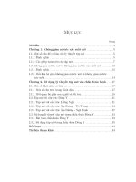 không gian mêtric xác suất mờ và sử dụng lý thuyết mờ vào chẩn đoán bệnh