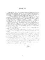 luật yếu số lớn đối với dãy trên không gian banach khoá luận tốt nghiệp đại học