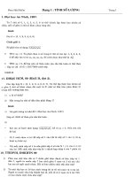 Giáo án toán đại số tổ hợp