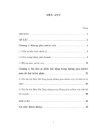 không gian mêtric nón với thứ tự bộ phận và sự tồn tại điểm bất động