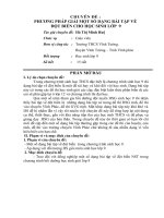 phương pháp giải một số dạng bài tập về đột biến cho học sinh lớp  9