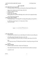 BÀI TẬP LỚN CÔNG NGHỆ CHẾ TẠO TRỤC