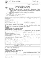 Giáo án đại số 7 đầy đủ