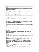 đề thi những nguyên lý cơ bản chủ nghia mác lênin