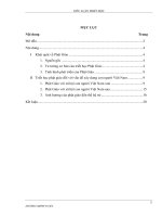 ý nghĩa của tư tưởng triết học phật giáo đối với vấn đề xây dựng con người việt nam