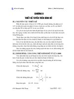 Đồ án: thiết kế một đoạn tuyến nằm trong xa lộ Bắc  Nam