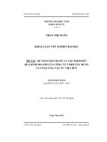 kế toán bán hàng và xác định kết quả kinh doanh của công ty tnhh xây dựng và cung ứng vật tư việt đức