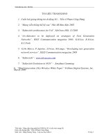 tiểu luận: nâng cấp công nghệ họ gms lên 3g và cấu trúc mạng lõi