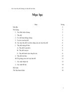 Đề tài các loại thụ thể màng và thụ thể nội bào