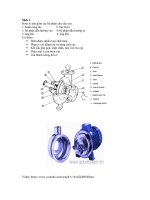 báo cáo khí nén bơm ly tâm