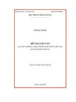 Luận văn bài toán trị riêng trong phương pháp phần tử hữu hạn giải cho hệ dầm liên tục