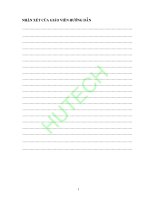 luận văn thiết kế nội thất nội thất khách sạn phong cách trung hoa