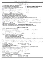 Bài tập chương đại cương kim loại môn hóa học