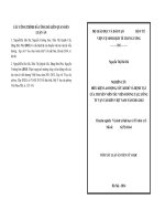 nghiên cứu điều kiện lao động, sức khỏe và bệnh tật của thuyền viên tàu viễn dương tại 02 công ty vận tải biển việt nam năm 2011-2012 (tt)