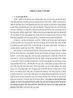 Tác động của thu hồi đất nông nghiệp của dự án Xây dựng đường bao phía Tây, kết cấu hạ tầng kỹ thuật đô thị hai bên đường bao phía Tây thành phố Hà Tĩnh đến việc làm và thu nhập người dân phường Trần Phú