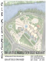 luận văn thiết kế nội thất architech club