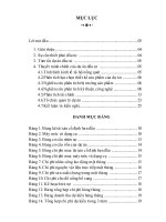 Tiểu luận thiết lập và thẩm định dự án đầu tư dự án đầu tư cửa hàng bánh ngọt