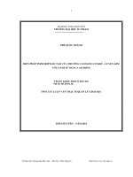 Biện pháp phối hợp đào tạo của trường Cao đẳng cơ khí luyện kim với cơ sở sử dụng lao động