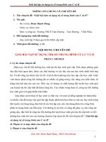 giải bài toán sử dụng trị số trung bình của c và h9