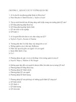 trắc nghiệm quản trị học đại học cần thơ