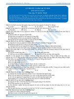 Lý thuyết và bài tập nitơ