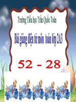bài giảng toán 2 chương 3 bài 8 52-28