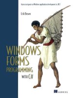 Winform C  lập trình ứng dụng