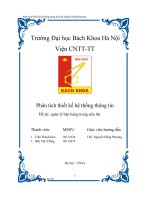 đề tài _ quản lý bán hàng trong siêu thị